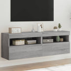 Meuble TV Gris Béton avec LED - 60 cm-Mon Meuble TV-Sonoma gris-40 cm-2-29
