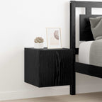 Meuble TV Gris Béton et Blanc Mural - 60 cm-Mon Meuble TV-Chêne noir-1-30,5 x 35 x 30 cm-74