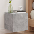 Meuble TV Gris Béton et Blanc Mural - 60 cm-Mon Meuble TV-Gris béton-1-30.5 x 35 x 30 cm-45