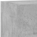 Meuble TV Gris Béton et Blanc Mural - 60 cm-Mon Meuble TV-Sonoma gris-2-30.5 x 35 x 30 cm-12