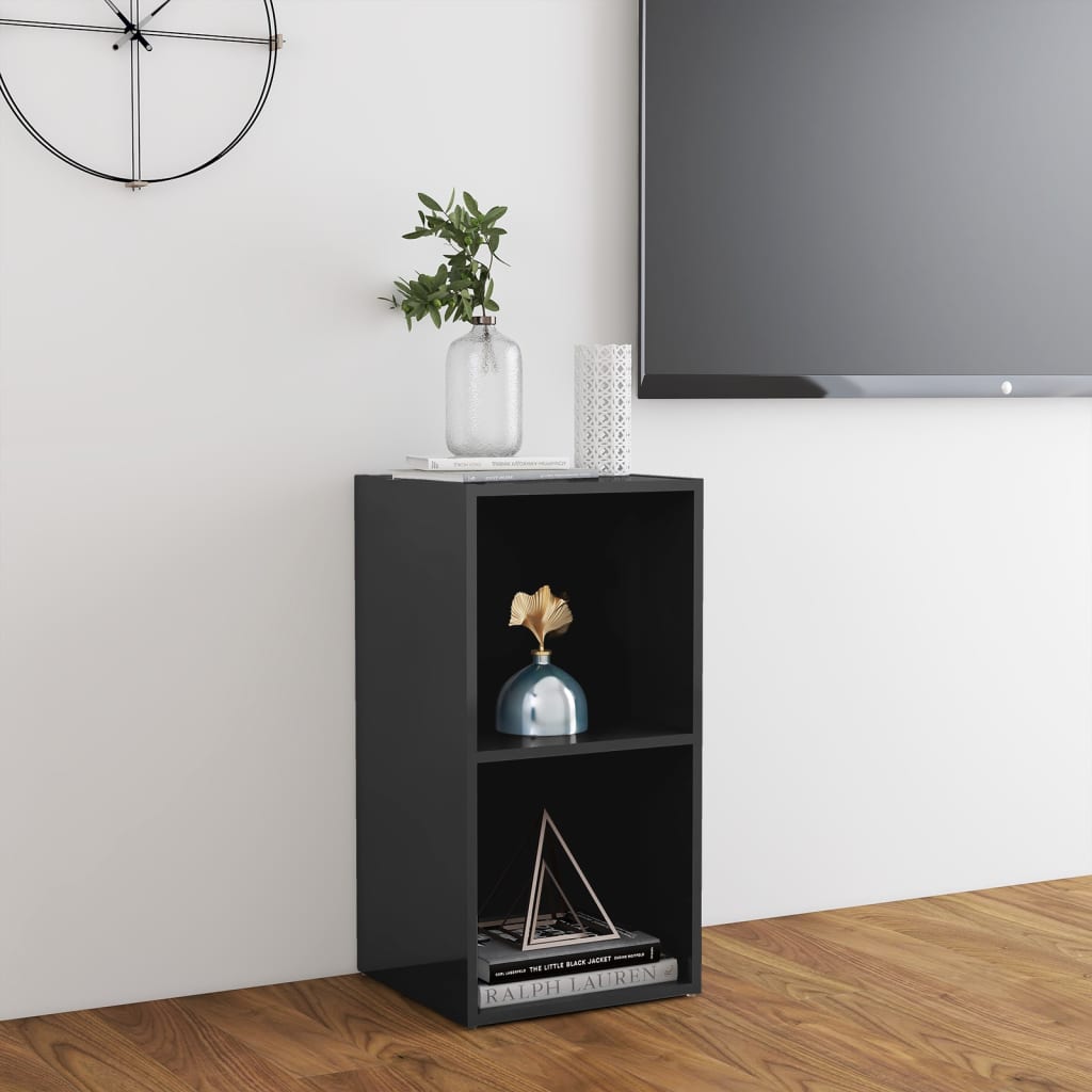 Meuble TV Gris Brillant - 72 cm-Mon Meuble TV-4