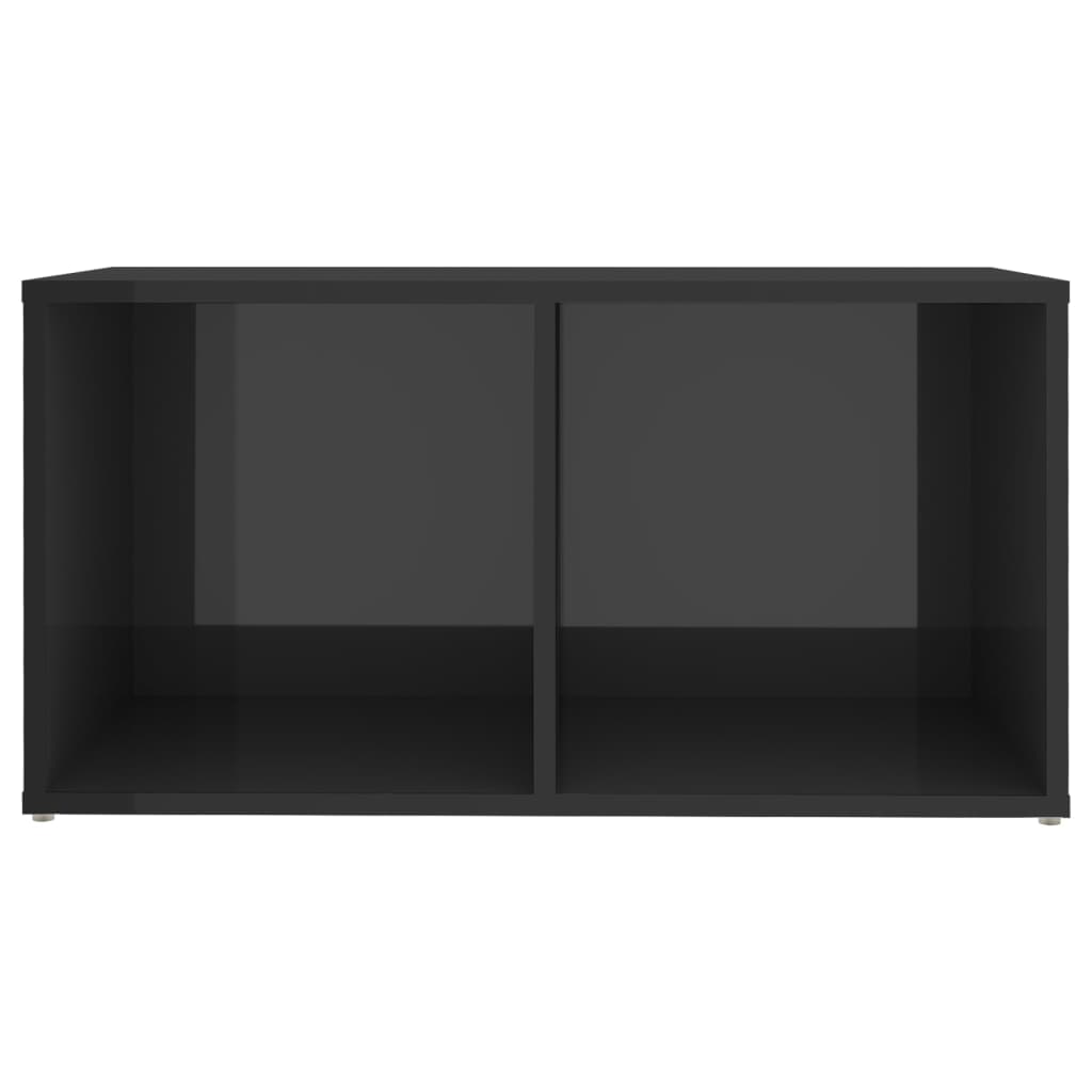 Meuble TV Gris Brillant - 72 cm-Mon Meuble TV-5