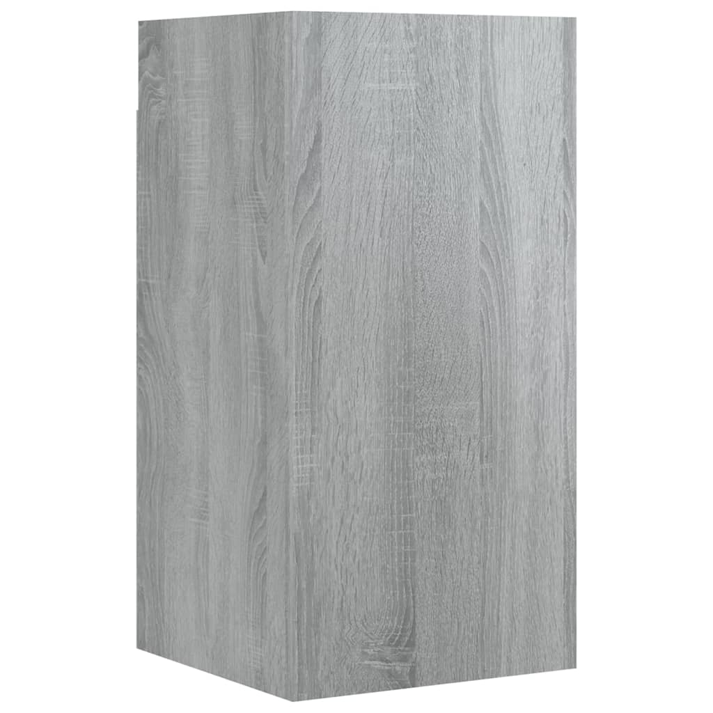 Meuble TV Gris Clair Effet Bois - 7 Pièces-Mon Meuble TV-Gris béton-6