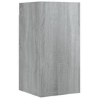 Meuble TV Gris Clair Effet Bois - 7 Pièces-Mon Meuble TV-Gris béton-6