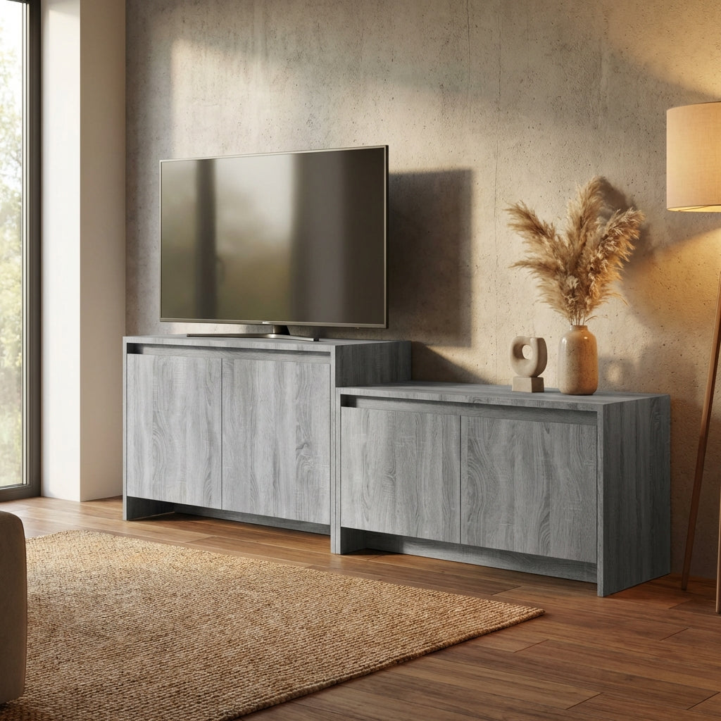 meuble-tv-gris-design-effet-chene-146-5-cm-decor