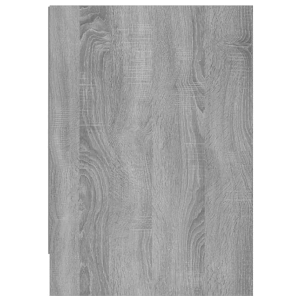 Meuble TV Gris Design Effet Chêne - 146,5 cm-Mon Meuble TV-7