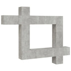 Meuble TV Gris et Blanc Effet Béton - 9 Pièces-Mon Meuble TV-Gris béton-1-2