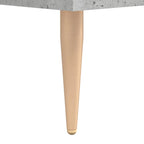 Meuble TV Gris et Or Effet Béton - 80 cm-Mon Meuble TV-Noir-1-10