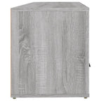 Meuble TV Gris Foncé Effet Bois - 100 cm-Mon Meuble TV-Sonoma gris-1-8