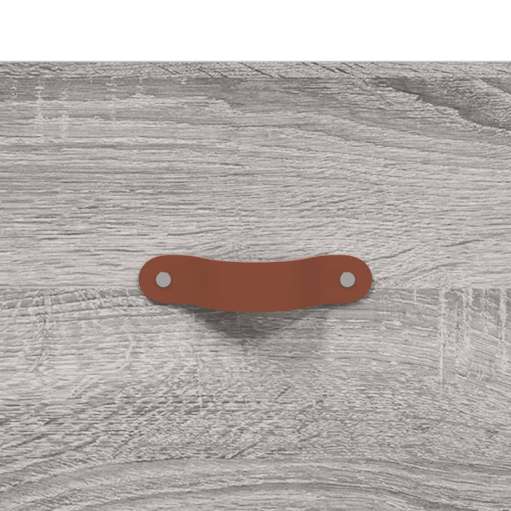 Meuble TV Gris Mat Effet Chêne - 150 cm-Mon Meuble TV-Gris béton-1-9
