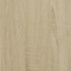 Meuble TV Gris Sable Effet Chêne et Métal - 122 cm-Mon Meuble TV-Chêne sonoma-1-9