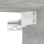 Meuble TV Haut Effet Béton - 8 Pièces-Mon Meuble TV-Gris béton-60 cm-10