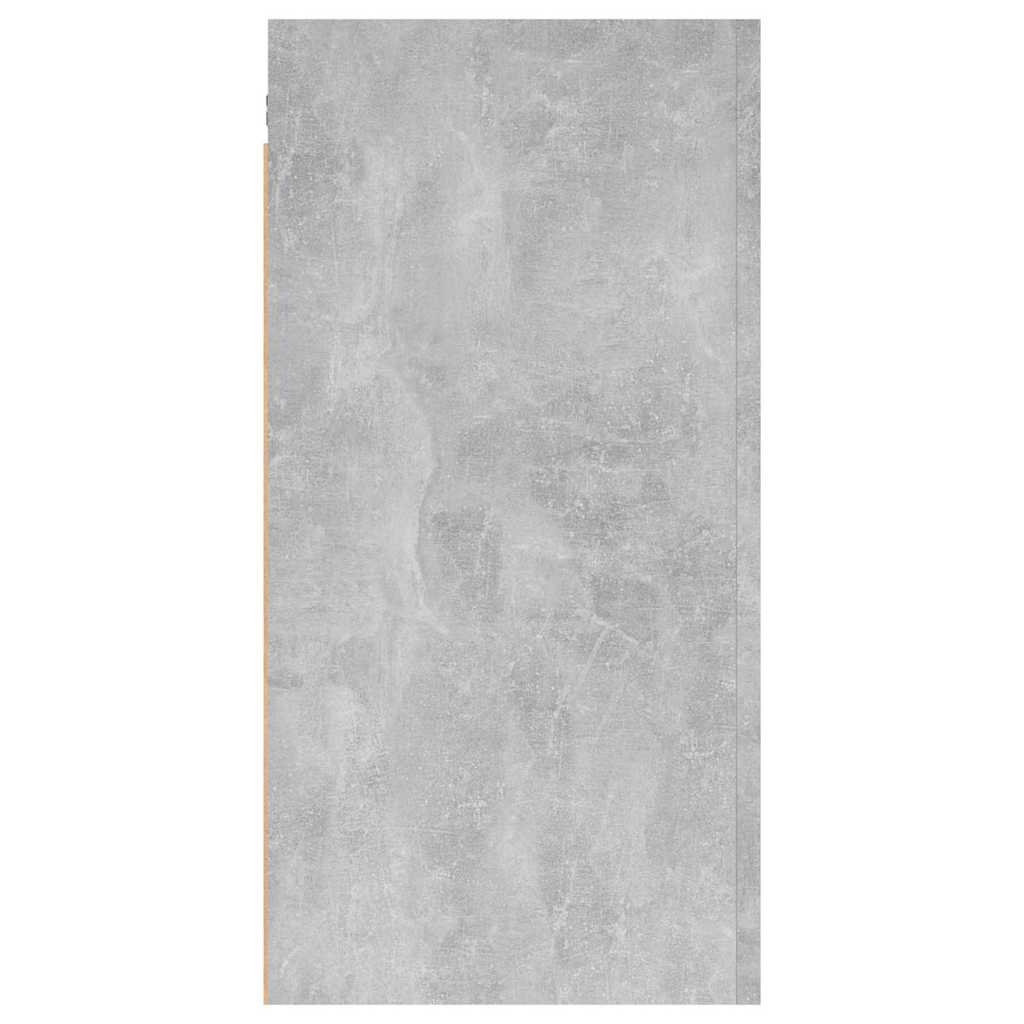 Meuble TV Haut Gris Béton - Lot de 2-Mon Meuble TV-9