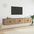 Meuble TV Haut Industriel Effet Sonoma Gris - 3 Pièces-Mon Meuble TV-chêne artisanal-80 cm-3-20
