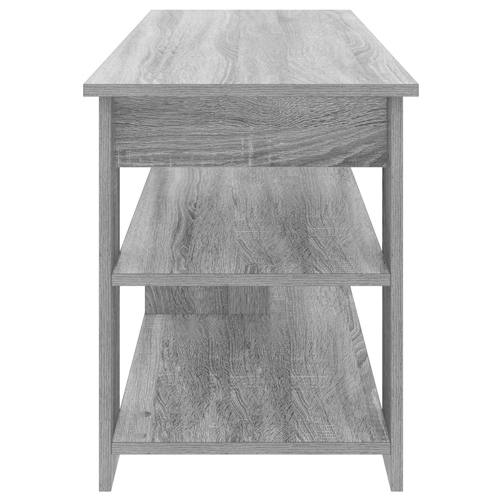 Meuble TV Imitation Chêne Gris - 100 cm-Mon Meuble TV-Sonoma gris-6