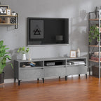 Meuble TV Industriel Effet Béton - 150 cm-Mon Meuble TV-1
