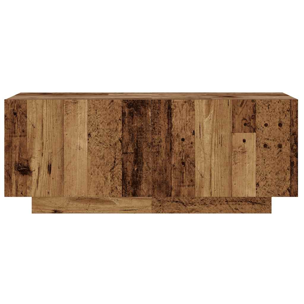 Meuble TV Industriel Effet Vieux Bois - 180 cm-Mon Meuble TV-Chêne fumé-1-9