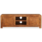 Meuble TV Industriel en Acacia Massif - 120 cm-Mon Meuble TV-2