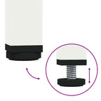 Meuble TV Industriel en Acier Blanc - 101,5 cm-Mon Meuble TV-Blanc-68 cm-8