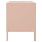 Meuble TV Industriel en Acier Rose - 100 cm-Mon Meuble TV-Rose-7