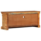 Meuble TV Industriel en Bois Recyclé - 110 cm-Mon Meuble TV-6