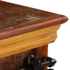 Meuble TV Industriel en Bois Recyclé - 110 cm-Mon Meuble TV-7