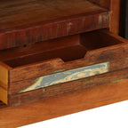 Meuble TV Industriel en Bois Recyclé - 110 cm-Mon Meuble TV-8