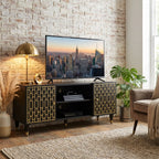 meuble-tv-industriel-en-manguier-noir-105-cm-decor