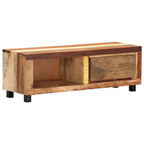 Meuble TV Industriel Fait Maison en Bois de Récupération - 100 cm-Mon Meuble TV-1