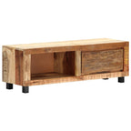 Meuble TV Industriel Fait Maison en Bois de Récupération - 100 cm-Mon Meuble TV-11
