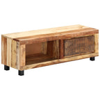 Meuble TV Industriel Fait Maison en Bois de Récupération - 100 cm-Mon Meuble TV-2