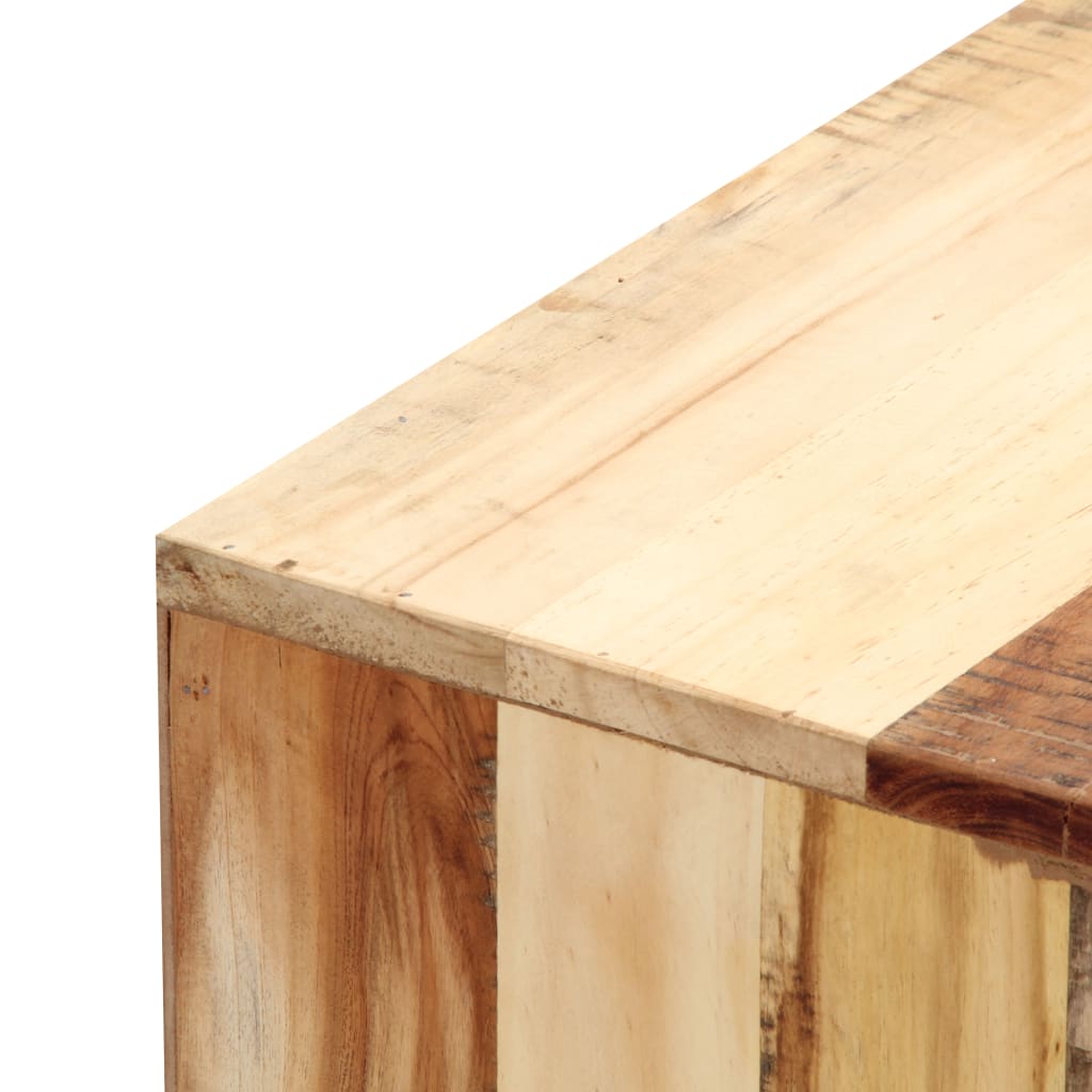 Meuble TV Industriel Fait Maison en Bois de Récupération - 100 cm-Mon Meuble TV-6