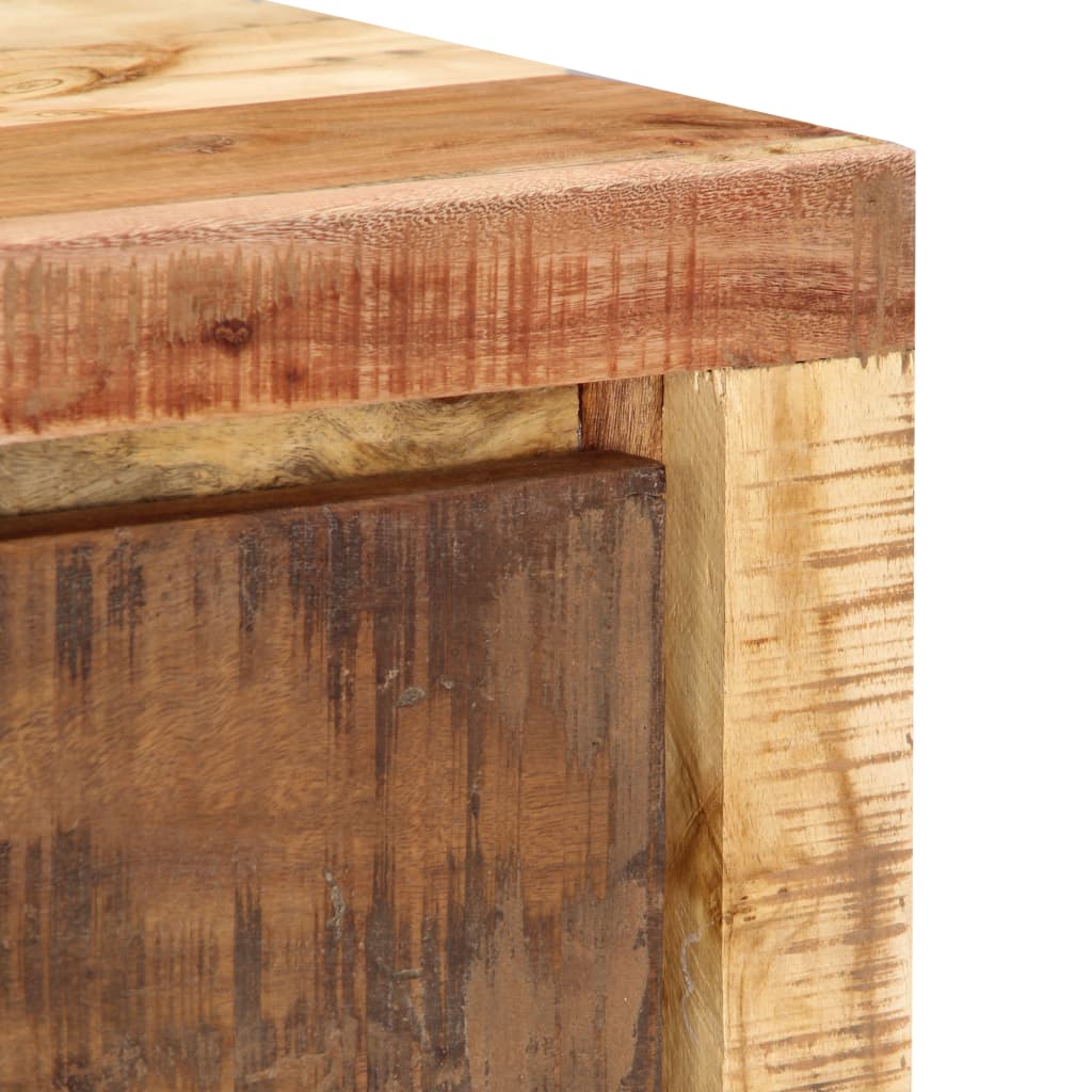 Meuble TV Industriel Fait Maison en Bois de Récupération - 100 cm-Mon Meuble TV-7