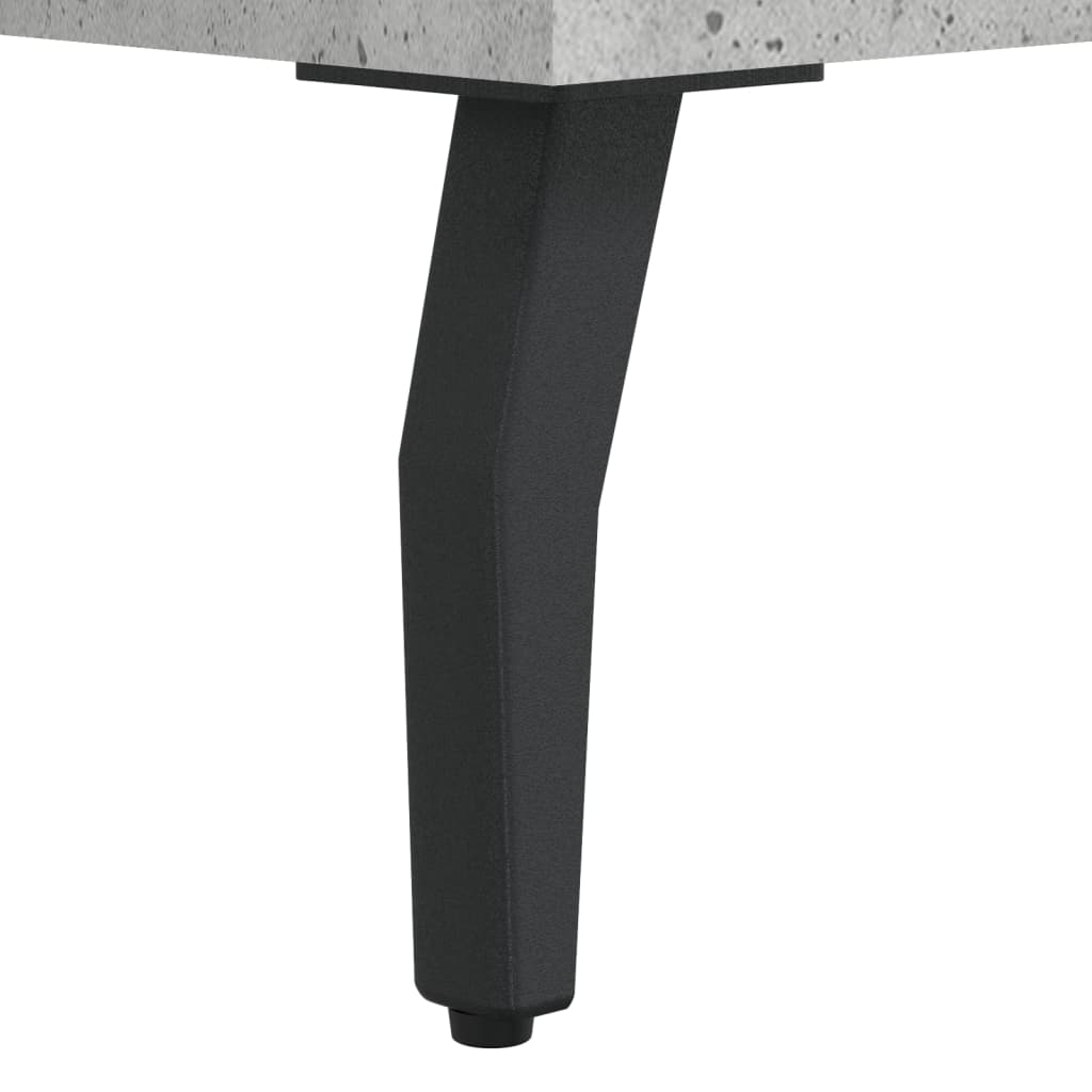 Meuble TV Industriel Gris Effet Béton - 80 cm-Mon Meuble TV-Blanc-1-10