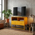meuble-tv-industriel-jaune-en-acier-68-cm-decor