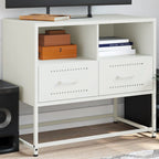 Meuble TV Industriel Jaune en Acier - 68 cm-Mon Meuble TV-Blanc-1-14