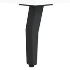 Meuble TV Laqué Blanc Brillant et Métal - 150 cm-Mon Meuble TV-Sonoma gris-1-10