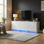 meuble-tv-led-blanc-laque-97-cm-decor