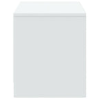 Meuble TV LED Blanc Laqué - 97 cm-Mon Meuble TV-7
