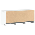 Meuble TV LED Blanc Laqué - 97 cm-Mon Meuble TV-8
