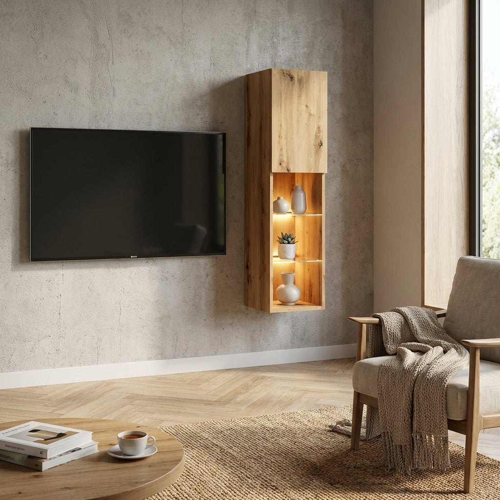 meuble-tv-led-colonne-effet-chene-artisanal-102-cm-decor