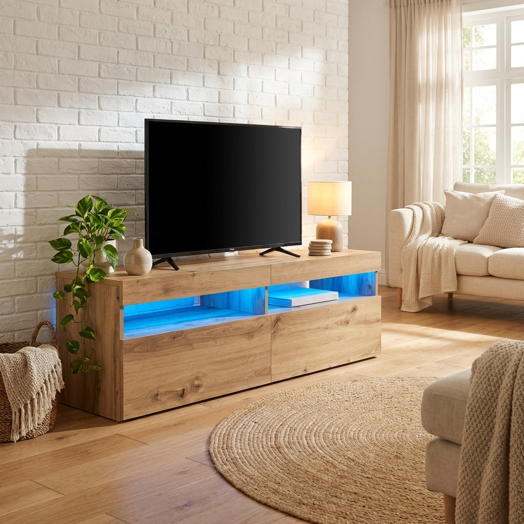 meuble-tv-led-effet-chene-120-cm-decor