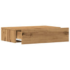 Meuble TV LED Effet Chêne - 60 cm-Mon Meuble TV-Chêne artisanal-1-7