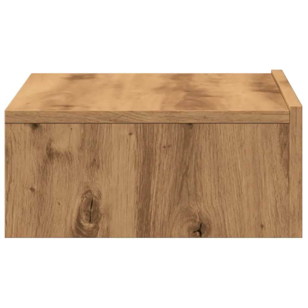 Meuble TV LED Effet Chêne - 60 cm-Mon Meuble TV-Chêne artisanal-1-8