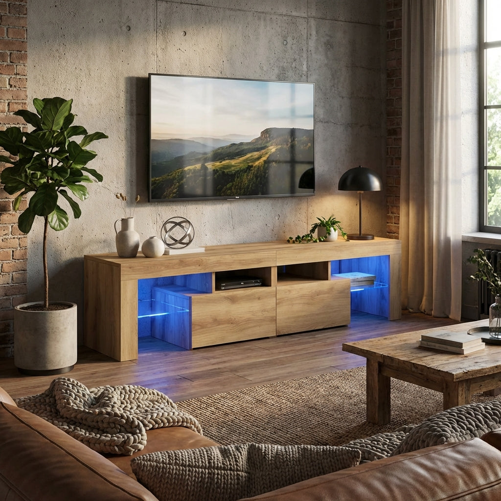 meuble-tv-led-effet-chene-artisanal-140-cm-decor