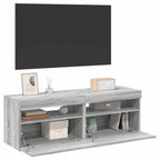Meuble TV LED en Bois Effet Chêne - 120 cm-Mon Meuble TV-Sonoma gris-60 cm-2-57
