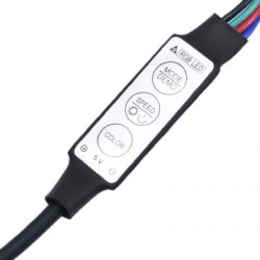 Meuble TV LED Gris Béton - 290 cm-Mon Meuble TV-Gris béton-200 cm-1-12