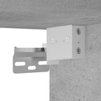 Meuble TV LED Gris Béton - 30 cm-Mon Meuble TV-30 cm-30 cm-1-12