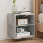 Meuble TV LED Gris Béton - 30 cm-Mon Meuble TV-40 cm-40 cm-1-14
