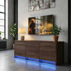 meuble-tv-led-marron-effet-chene-97-cm-decor